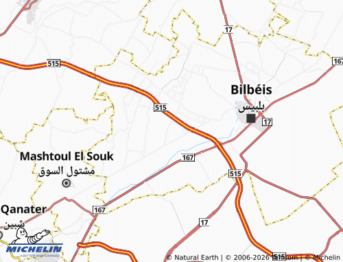 Mappa MICHELIN al-Sa'eediyyah - ViaMichelin