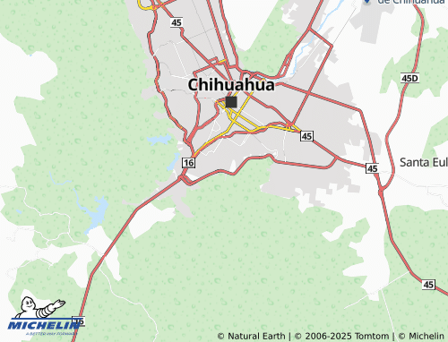 MICHELIN Valle de la Madrid map - ViaMichelin