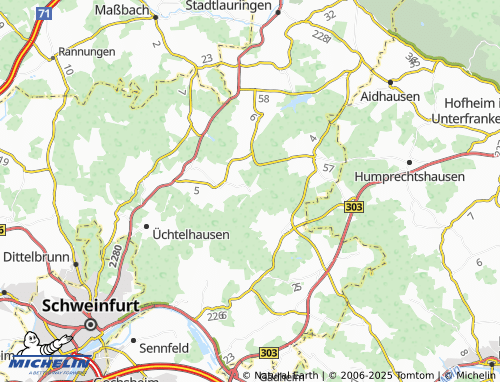 MICHELIN-Landkarte Ottenhausen - ViaMichelin