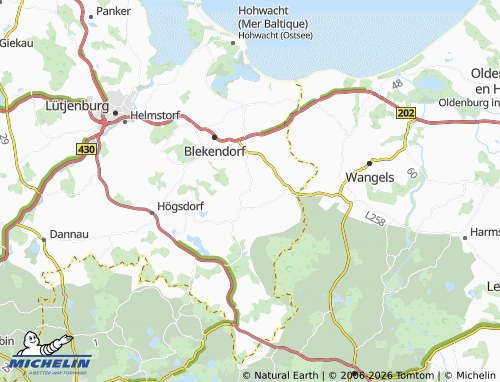 MICHELIN Rathlau map - ViaMichelin