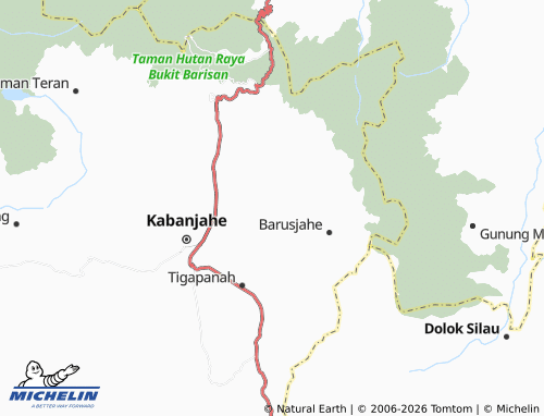 MICHELIN-Landkarte Bertah - ViaMichelin