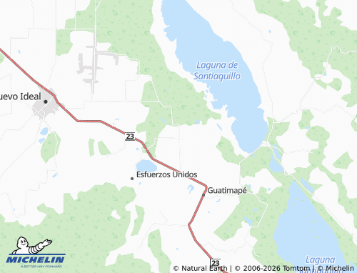Mapa MICHELIN Valle Hermoso - ViaMichelin