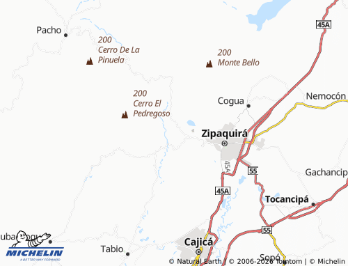 Carte MICHELIN San Isidro - ViaMichelin