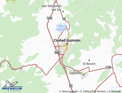 Mappa MICHELIN Campamento Ferrocarrilero - ViaMichelin
