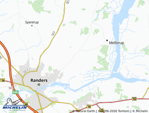 Kaart MICHELIN Harridslev - ViaMichelin