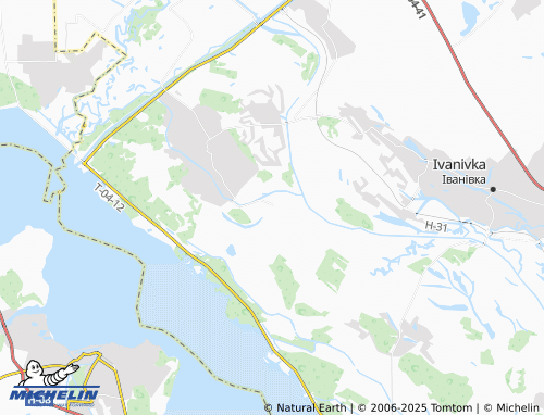Mappa MICHELIN Sudivka - ViaMichelin