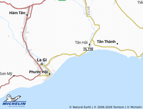 Mapa MICHELIN Tân Tiến - ViaMichelin