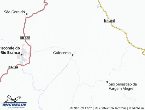 Carte MICHELIN Guiricema - ViaMichelin