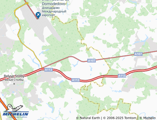 MICHELIN Pestovo map - ViaMichelin