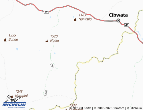 MICHELIN Chata map - ViaMichelin
