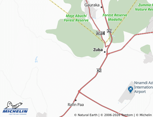 Mappa MICHELIN Shenagu - ViaMichelin