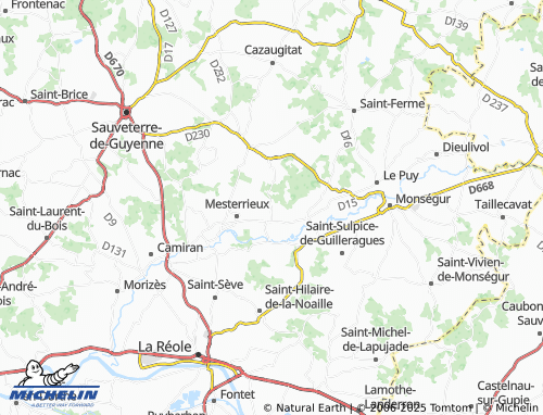 Kaart MICHELIN Neuffons - ViaMichelin