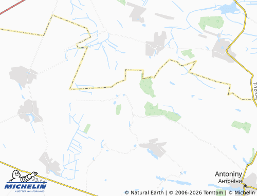 Mappa MICHELIN Kuchmanivka - ViaMichelin