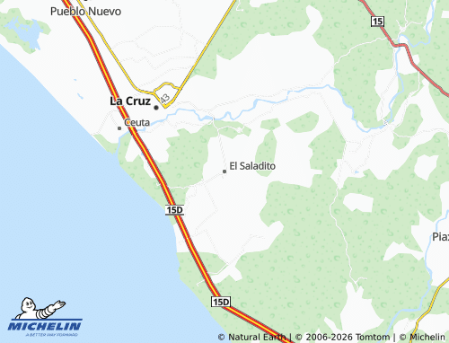 Mapa MICHELIN El Saladito - ViaMichelin