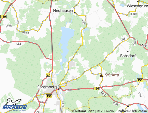 MICHELIN Muckrow map - ViaMichelin