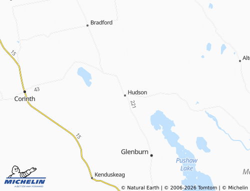Carte MICHELIN Hudson - ViaMichelin