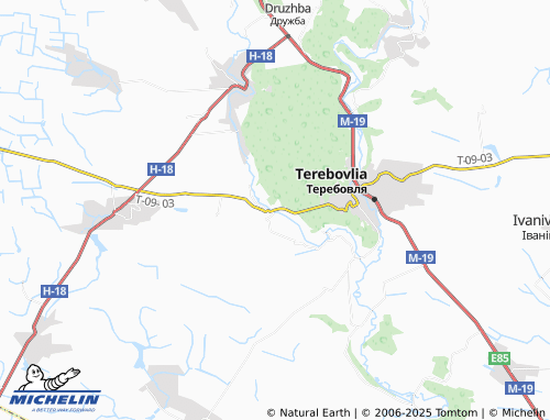 MICHELIN Zastinoche map - ViaMichelin