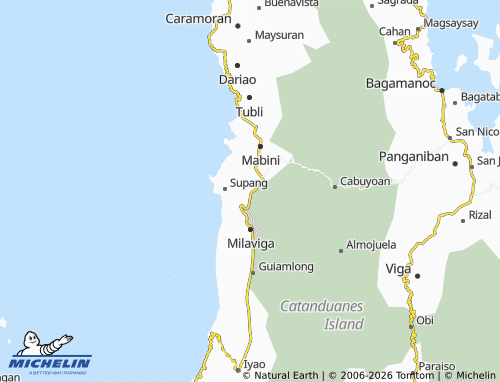 Mappa MICHELIN Datag West - ViaMichelin
