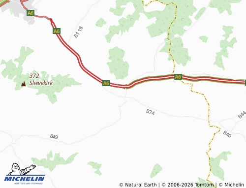 MICHELIN Claudy map - ViaMichelin