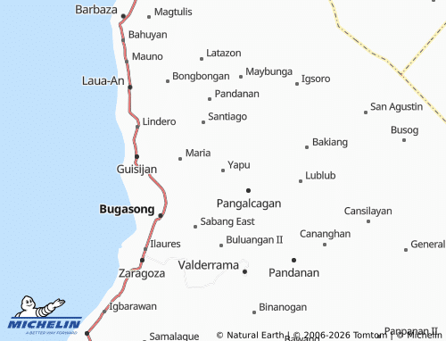 MICHELIN Yapu map - ViaMichelin