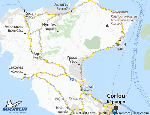 Mappa MICHELIN Agios Markos - ViaMichelin