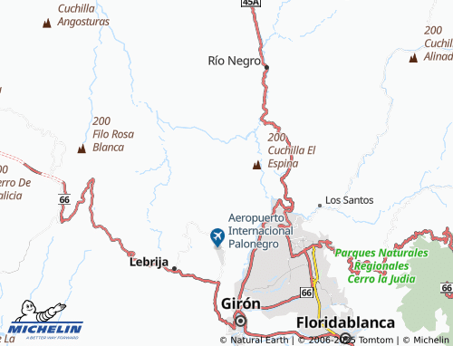 MICHELIN El Salado map - ViaMichelin