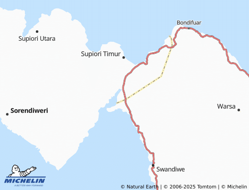 MICHELIN Duber map - ViaMichelin