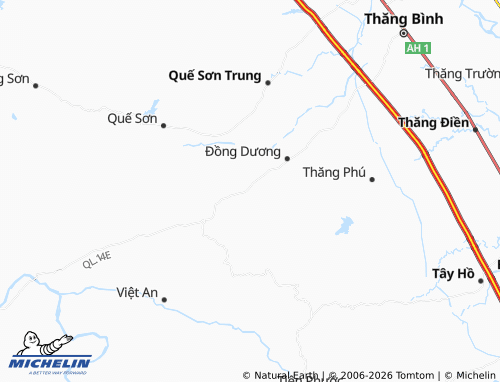 MICHELIN Bình Lãnh map - ViaMichelin