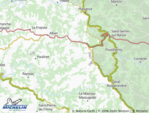 Mappa MICHELIN Massals - ViaMichelin