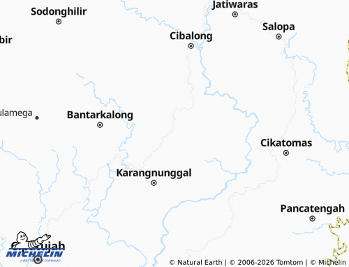 MICHELIN Cikukulu map - ViaMichelin
