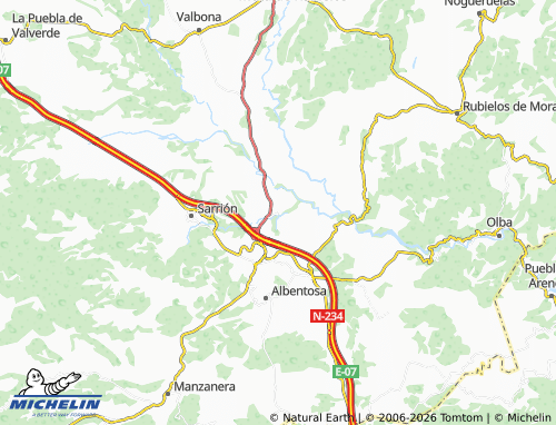 MICHELIN La Escaleruela map - ViaMichelin