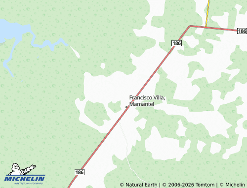 Mappa MICHELIN Mamantel Pueblo - ViaMichelin