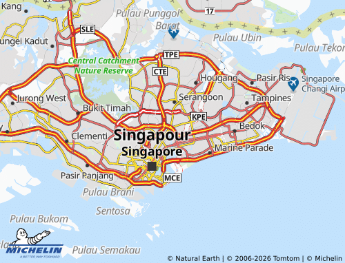 Kaart MICHELIN Kallang - ViaMichelin