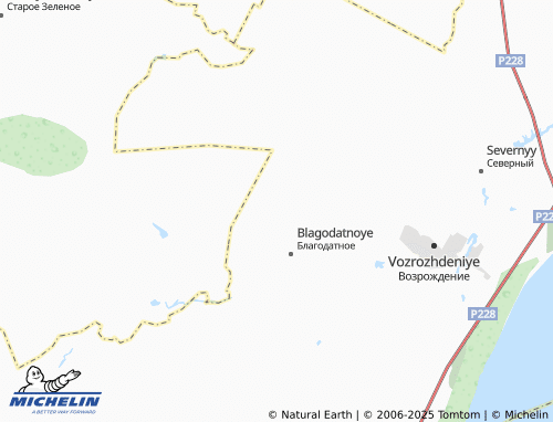 MICHELIN Nizhnyaya Lebezhayka map - ViaMichelin