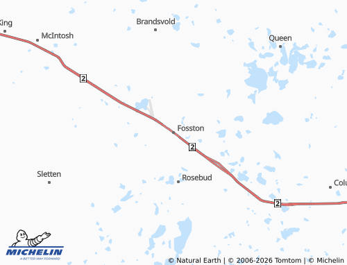 Mapa MICHELIN Fosston - ViaMichelin