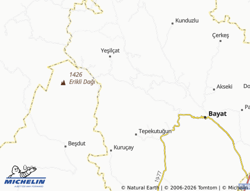 MICHELIN Ayvalıca map - ViaMichelin