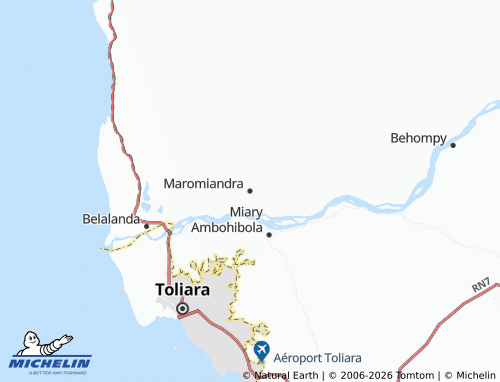 Mappa MICHELIN Maromiandra - ViaMichelin