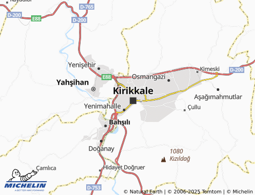 MICHELIN Yaylacık map - ViaMichelin