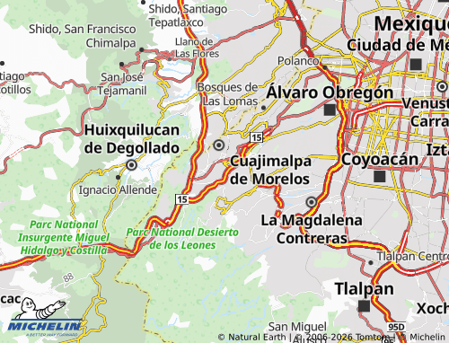 MICHELIN Las Tinajas map - ViaMichelin