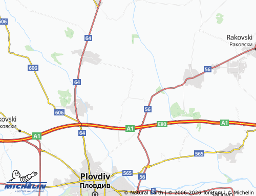 Mapa MICHELIN Krislovo - ViaMichelin