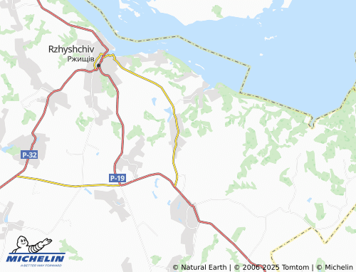 MICHELIN Ulianyky map - ViaMichelin