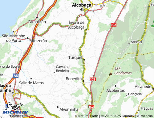 Carte MICHELIN Louções - ViaMichelin