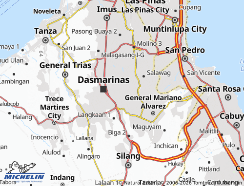 MICHELIN Santa Fe map - ViaMichelin