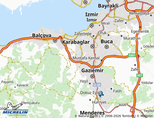 Mappa MICHELIN Yurdoğlu - ViaMichelin