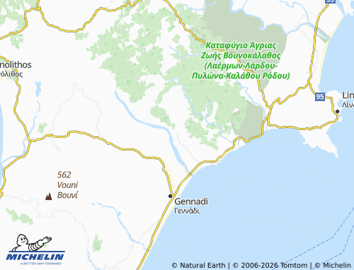 Carte MICHELIN Asklipieio - ViaMichelin