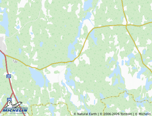 Carte MICHELIN Dångebo - ViaMichelin