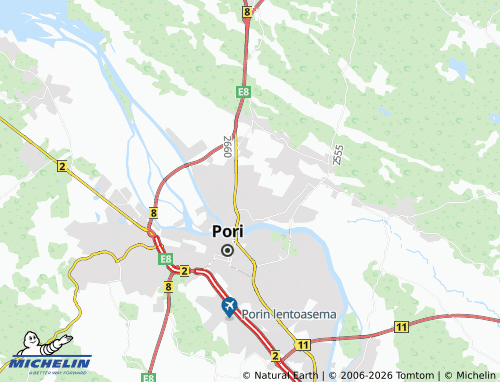 Mapa MICHELIN Toejoki - ViaMichelin