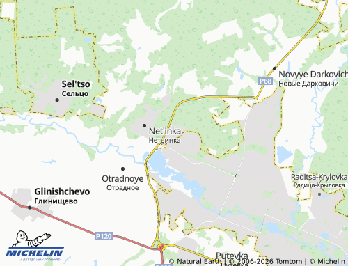Carte MICHELIN Ivanovka - ViaMichelin