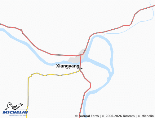 Mapa MICHELIN Xiangfan - ViaMichelin