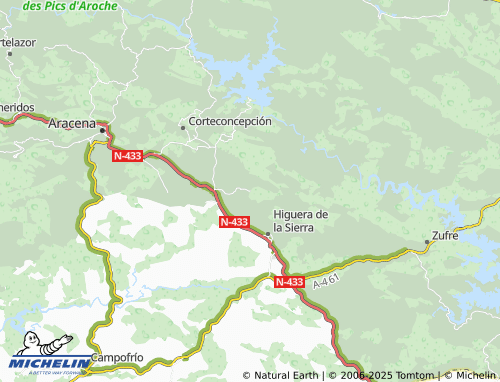 MICHELIN La Umbría map - ViaMichelin